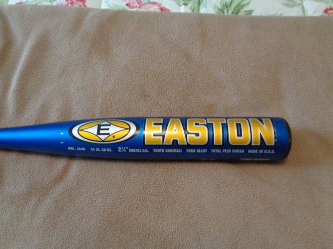 Used Easton Alloy Reflex Bat (-11) 20 oz 31"