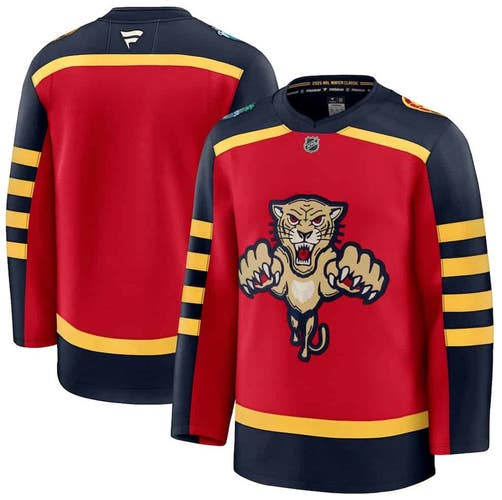 Florida Panthers Fanatics 2026 NHL Winter Classic Premium Jersey Size 54