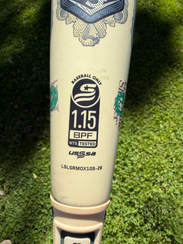 2026 Louisville Slugger Supra Composite USSSA Certified Bat (-10) 18 oz 28" (Used)