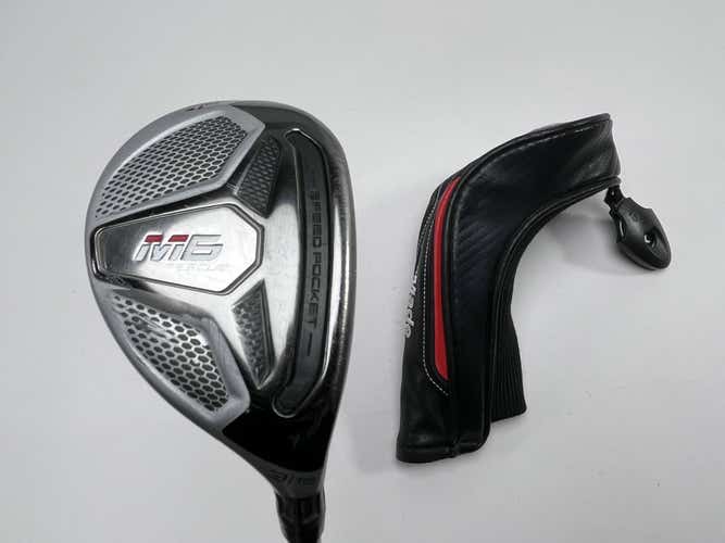 TaylorMade M6 3 Hybrid 19* Fujikura Atmos Red 7S Stiff Graphite Mens RH HC