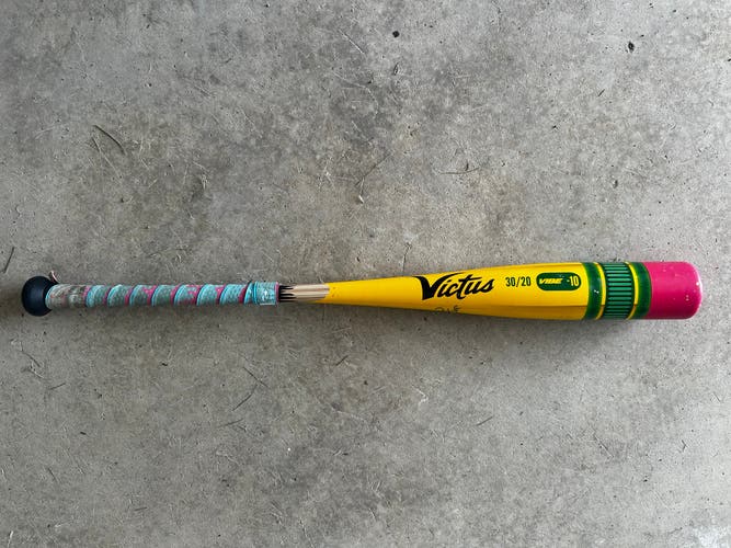 2024 Victus Vibe Alloy USABat Certified Bat (-10) 20 oz 30" (Used)