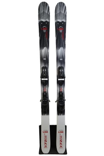USED 2026 Line Honey Badger 172cm Skis with Atomic Strive 11 Bindings