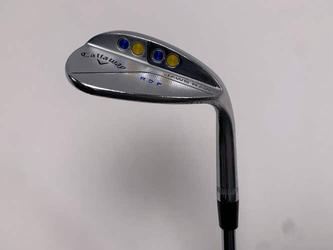 Callaway Jaws Raw Full Toe Chrome Lob Wedge LW 60* 10 Stiff Mens RH