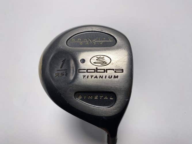 Cobra Gravity Back Driver 9.5* Stiff Graphite Mens RH