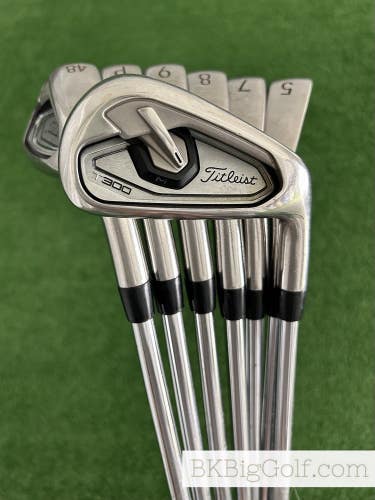 Titleist T300 Iron Set 5-48 / True Temper AMT Red Stiff