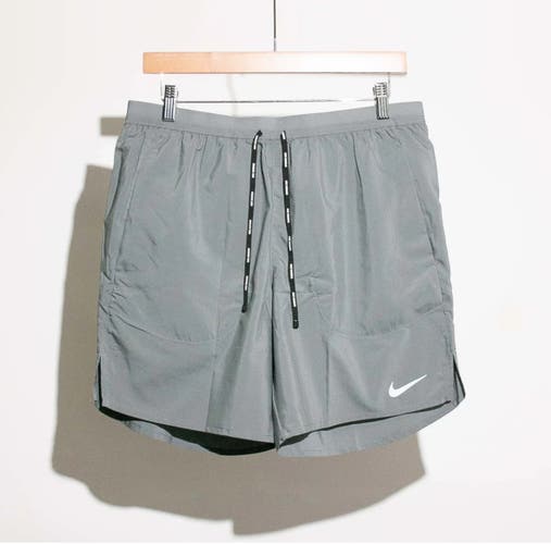 Gray Small Men's Nike Shorts (New) Nike Dri-fit FLEX Stride 5" Brief-lined Running Shorts CJ5453 085