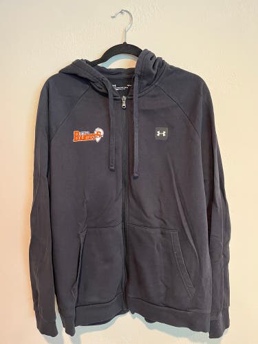 Buffalo Bandits Men’s Large Under Armour Full-Zip Travel Hoodie