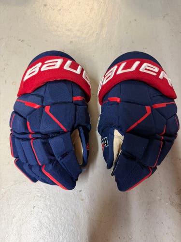 Bauer Supreme Mach Gloves 14" Pro Stock (Used)