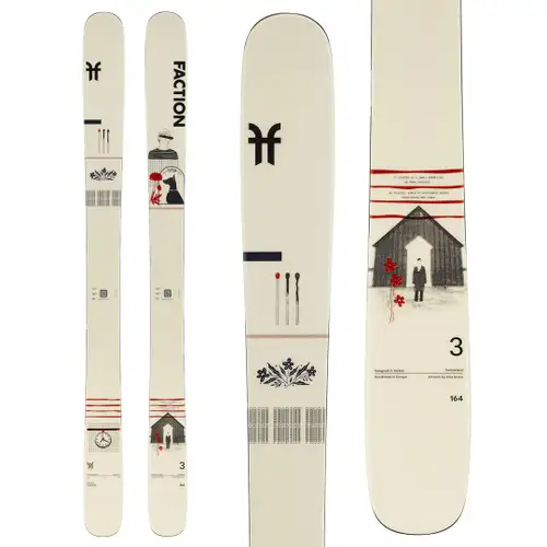 New 2026 Faction Prodigy 3 Capsule skis; Size: 172