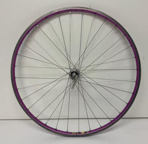 Ritchey Rock Purple Anodized Aluminum 26" QR Front Wheel Deore XT HB-M738 Hub