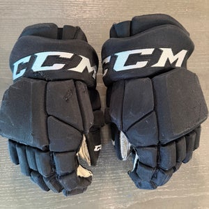 CCM HGTK Tacks Pro Stock Hockey Gloves 14” Stars 3938