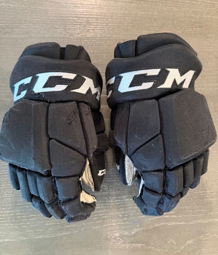 CCM HGTK Tacks Pro Stock Hockey Gloves 14” Stars 3938