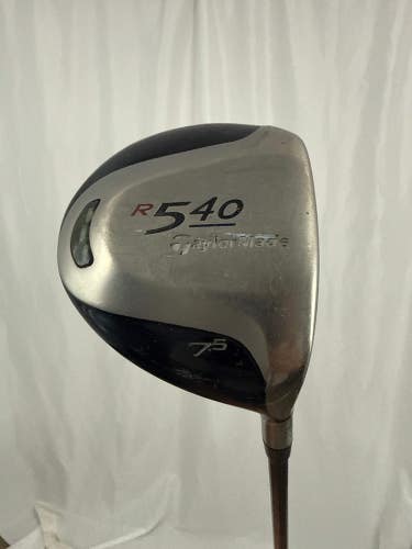 TaylorMade R540 Driver 7.5 M.A.S.2 70 Stiff Flex 44.75