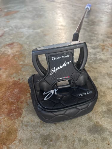 Men's 2014 TaylorMade Spider Tour Mallet Right Handed Putter Steel Shaft 34" (Used)