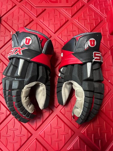 Utah STX Surgeon RZR Lacrosse Gloves (Used)