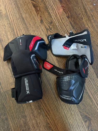 Senior Large Bauer Vapor 3X Pro Elbow Pads (Used)