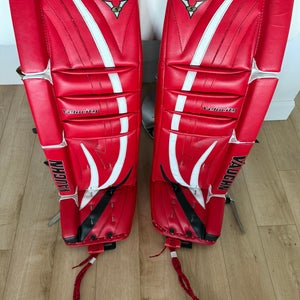 36" 2014 Vaughn V5 7470 Goalie Leg Pads (Used)