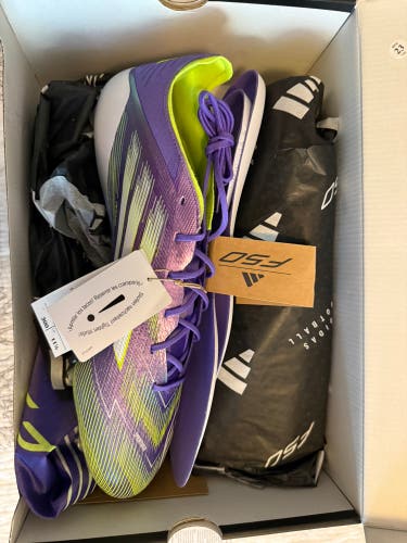 Purple Men's Size M 12.0 (W 13.0) Adidas F50 Elite SG Size 12  (New)