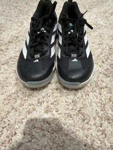 Black Men's Size M 11.5 (W 12.5) Adult Adidas Adizero Low Top Turf Cleats (New)