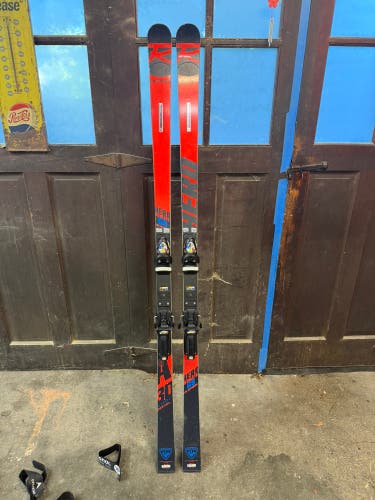 Rossignol Hero FIS GS Pro 193 cm Racing Skis With Bindings Max Din 18 (Used)