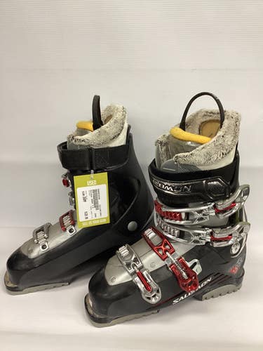 Used Salomon Irony 7.5 260 Mp - M08 - W09 Women's Downhill Ski Boots 11851-s000010348