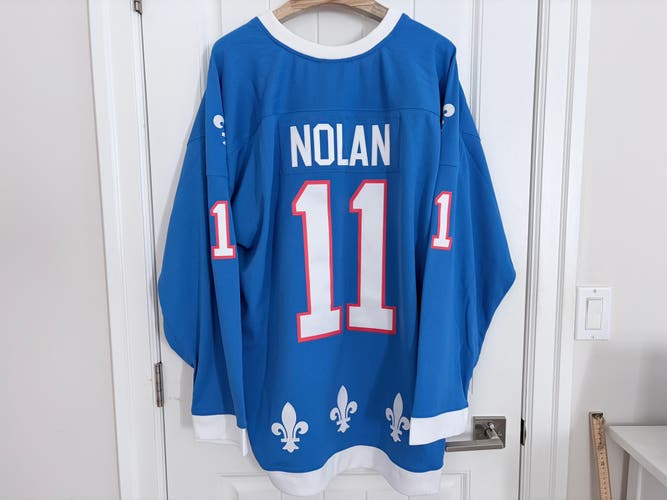 BNWT Authentic Nordiques Owen Nolan Mitchell & Ness Vintage Jersey Size 3XL