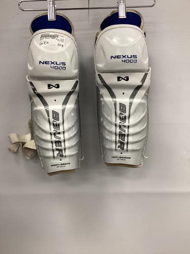 Used Bauer Shin 10" Hockey Shin Guards 11851-s000015451