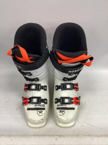 Used Rossignol Hero Worldcup 70 Sc Boys Dh Ski Boot White 230 Mp - J05 - W06 11851-s000020859
