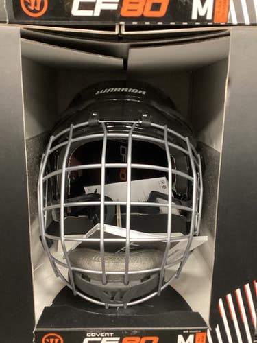 New Warrior Black Cf 80 Medium 11851-warcf80hc3bkm