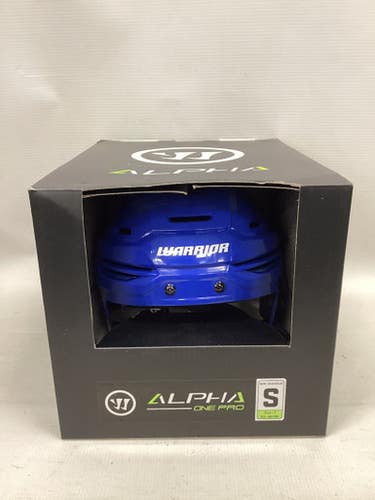 Used Warrior Alpha One Pro Sm Hockey Helmets 11851-s000022889