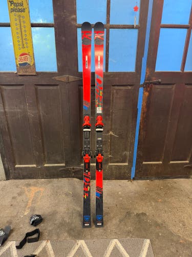 Rossignol Hero FIS GS Pro 193 cm Racing Skis With Bindings Max Din 18 (Used)