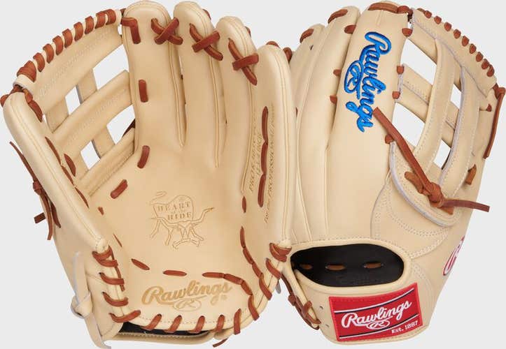 New Rawlings Heart Of The Hide Bb Sb Glove Lh Throw 11851-heart-of-the-hide