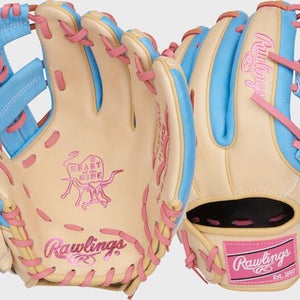 New Rawlings Heart Of The Hide Bb Sb Glove Lh Throw 11851-heart-of-the-hide