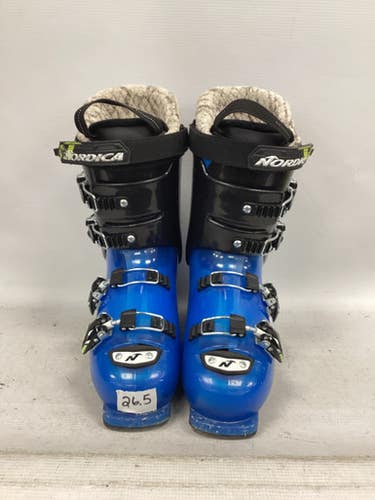 Used Nordica Gpx Team Mens Dh Ski Boot Royal Blue 260 Mp - M08 - W09 11851-s000020882