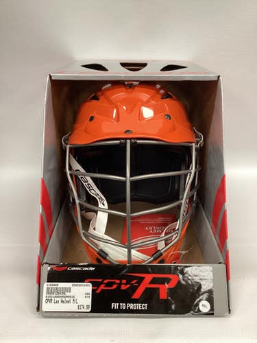 New Cpvr Orange Lax Helmet M L 11851-cas5012642ml