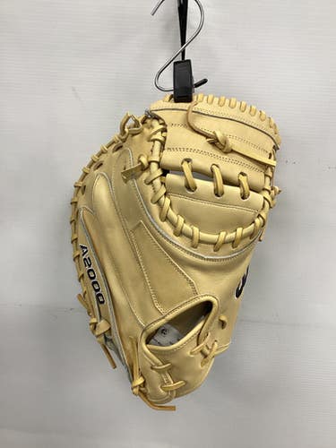 New Wilson A2000 Classic M23 Blonde Bb Sb Catchers Rh Throw Beige 33 1 2" 11851-wilwbw102093335
