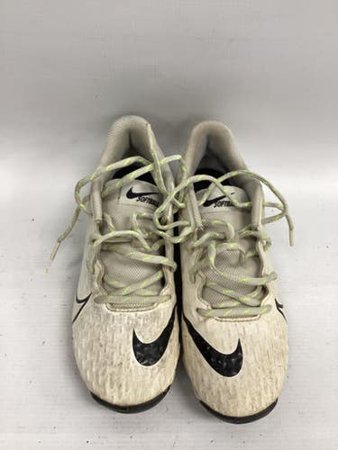Used Nike Softball Bb Sb Cleats White Junior 06 11851-s000033170