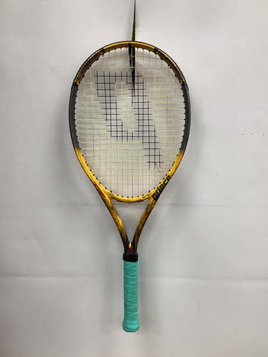 Used Prince Tt Scream Triple Threat Adult Tennis Racquet Yellow 4 3 8" 11851-s000038845
