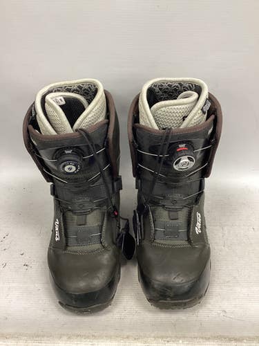 Used Vans Omni Womens Snowboard Boots Black Senior 6.5 11851-s000039916