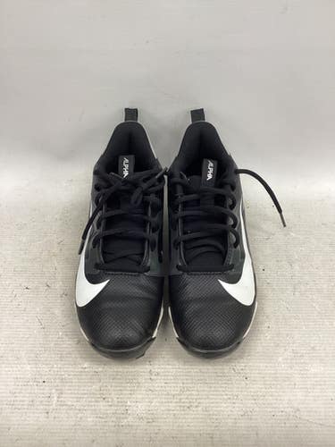 Used Nike Alpha Baseball Cleat Bb Sb Cleats Black Senior 5.5 11851-s000042582