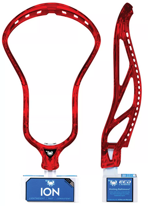 New East Coast Dyes Ion Unstrung Mens Lacrosse Head 11851-ion-unstrung