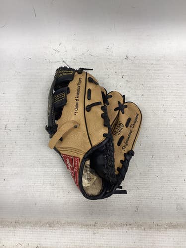 Used Rawlings Turn 2 Bb Sb Glove T-ball Black And Tan 9" 11851-s000045984