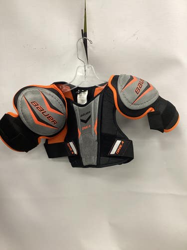 Used Bauer One.4 Youth Shoulder Pads Lg 11851-s000025016