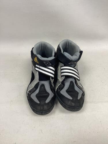Used Adidas Wrestling Shoes Black Junior 03.5 11851-s000025076