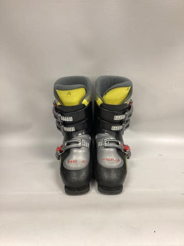 Used Head Carve X3 Boys Dh Ski Boot Black 240 Mp - J06 - W07 11851-s000025485