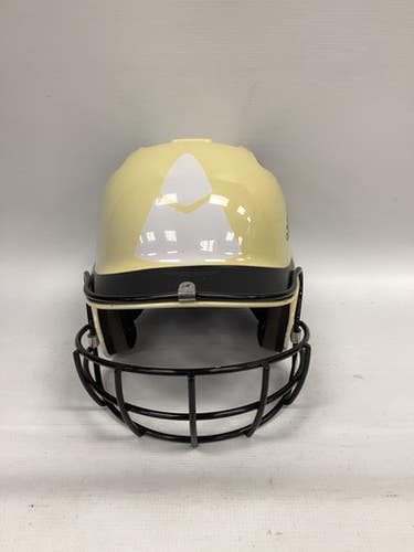 Used Adidas Clima Lite Batting Helmet W Mask Yellow Md 11851-s000026033