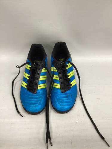 Used Adidas Predator Soccer Turf Shoes Royal Blue Junior 04.5 11851-s000026022