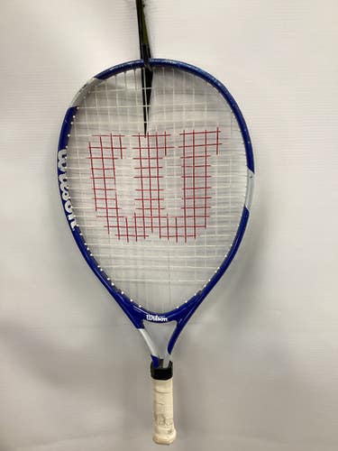 Used Wilson Us Open 21 Junior Tennis Racquet Royal Blue 21" 11851-s000026153