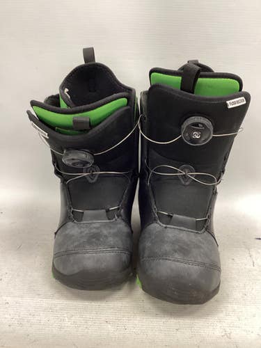 Used Flow Micron Boa Boys Snowboard Boots Black Junior 04 11851-s000026161