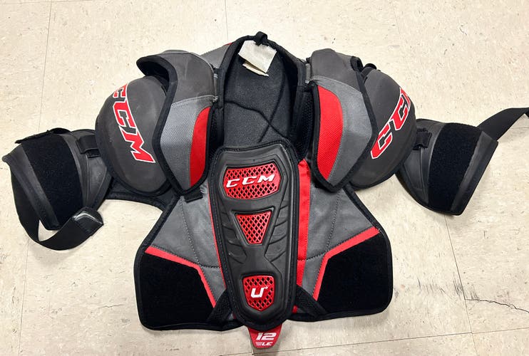 Small Senior CCM U +12 Shoulder Pads (Used)